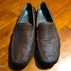 Tommy Bahama woven leather driving shoes (loafer)